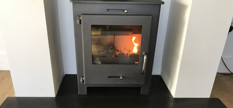 Haier Wood Burning Stove Installation in Kearny, NJ