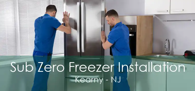 Sub Zero Freezer Installation Kearny - NJ